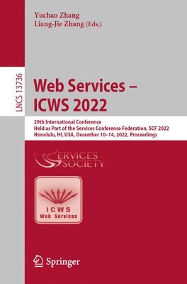 bokomslag Web Services  ICWS 2022
