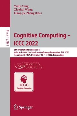 bokomslag Cognitive Computing  ICCC 2022