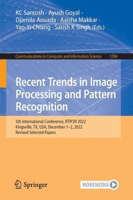 bokomslag Recent Trends in Image Processing and Pattern Recognition