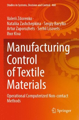 bokomslag Manufacturing Control of Textile Materials