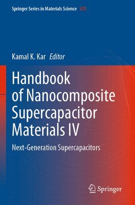 bokomslag Handbook of Nanocomposite Supercapacitor Materials IV