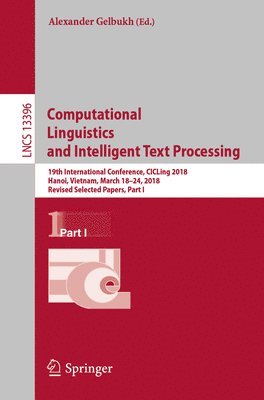 bokomslag Computational Linguistics and Intelligent Text Processing