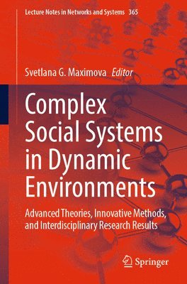 bokomslag Complex Social Systems in Dynamic Environments