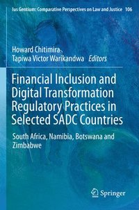 bokomslag Financial Inclusion and Digital Transformation Regulatory Practices in Selected SADC Countries