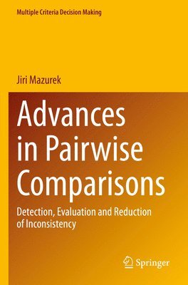 Advances in Pairwise Comparisons 1