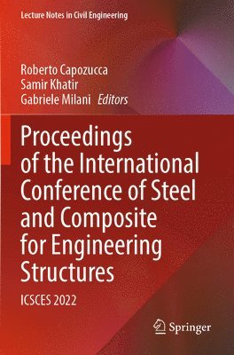 bokomslag Proceedings of the International Conference of Steel and Composite for Engineering Structures