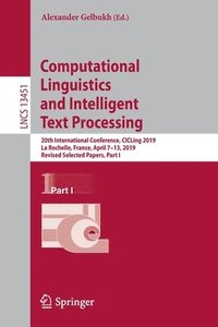bokomslag Computational Linguistics and Intelligent  Text Processing