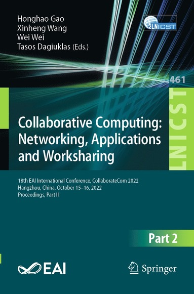 bokomslag Collaborative Computing: Networking, Applications and Worksharing