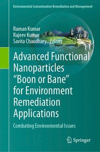 bokomslag Advanced Functional Nanoparticles &quot;Boon or Bane&quot; for Environment Remediation Applications