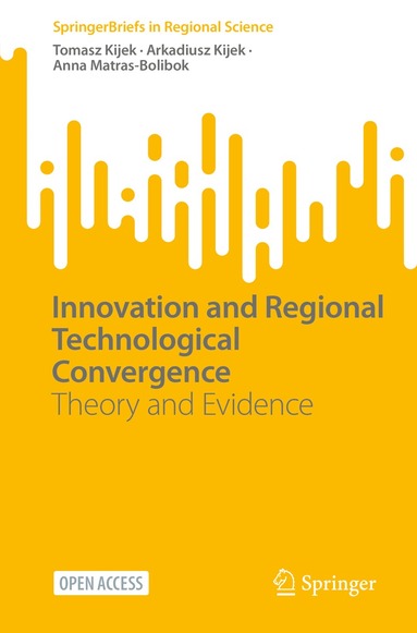 Tomasz Kijek, Arkadiusz Kijek, Anna Matras-Bolibok - Innovation and Regional Technological Convergence, Häftad