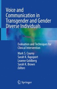 bokomslag Voice and Communication in Transgender and Gender Diverse Individuals