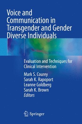 bokomslag Voice and Communication in Transgender and Gender Diverse Individuals