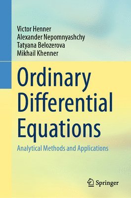 Ordinary Differential Equations 1