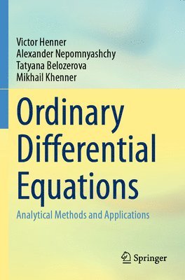 Ordinary Differential Equations 1