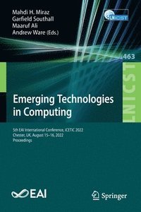 bokomslag Emerging Technologies in Computing