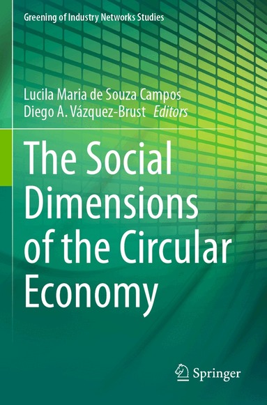Lucila Maria de Souza Campos, Diego A. Vázquez-Brust - Social Dimensions of the Circular Economy, Häftad