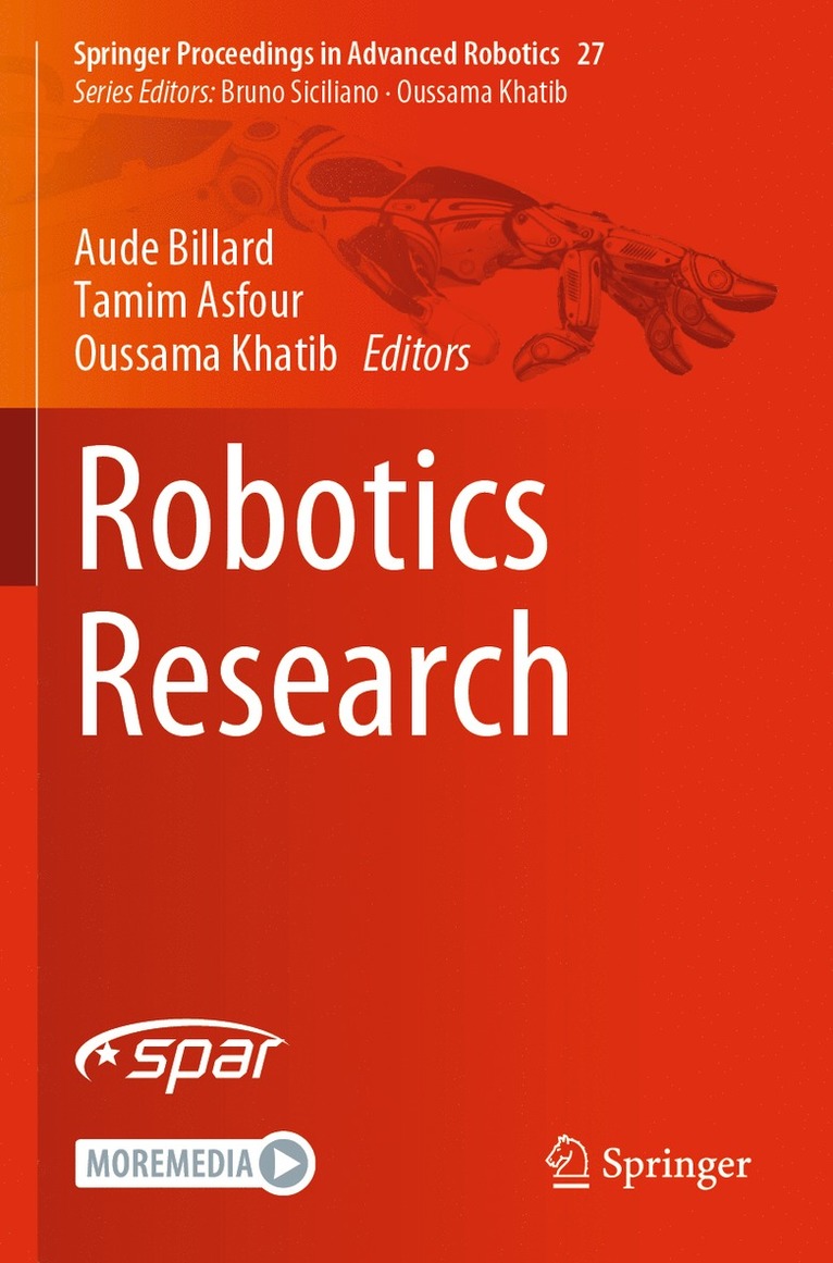 Aude Billard, Tamim Asfour, Oussama Khatib - Robotics Research, Häftad