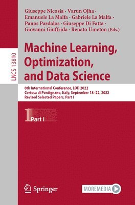 bokomslag Machine Learning, Optimization, and Data Science