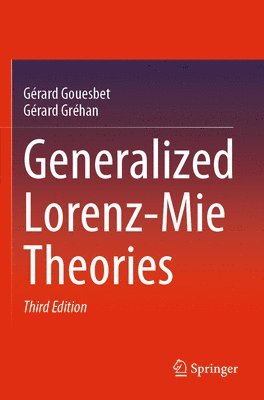 bokomslag Generalized Lorenz-Mie Theories