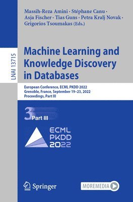 Machine Learning and Knowledge Discovery in Databases 1