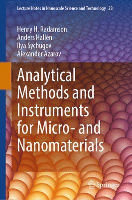 bokomslag Analytical Methods and Instruments for Micro- and Nanomaterials