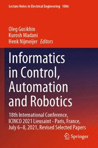 bokomslag Informatics in Control, Automation and Robotics