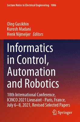 Informatics in Control, Automation and Robotics 1