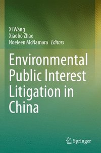 bokomslag Environmental Public Interest Litigation in China