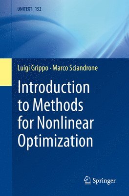 Introduction to Methods for Nonlinear Optimization 1