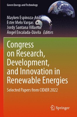 bokomslag Congress on Research, Development, and Innovation in Renewable Energies