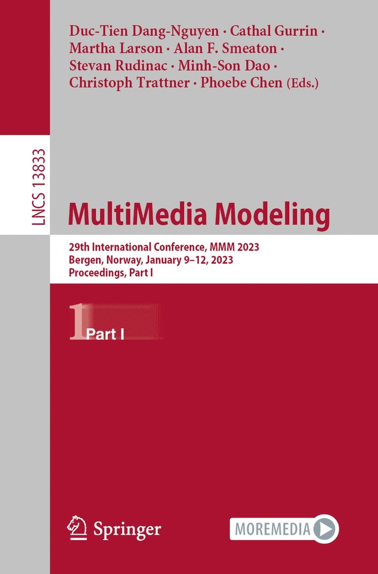 Duc-Tien Dang-Nguyen, Cathal Gurrin, Martha Larson, Alan F. Smeaton, Stevan Rudinac, Minh-Son Dao, Christoph Trattner, Phoebe Chen - MultiMedia Modeling, Häftad