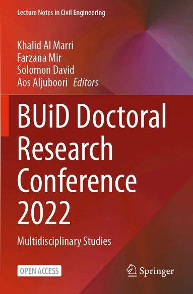 Khalid Al Marri, Farzana Mir, Solomon David, Aos Aljuboori - BUiD Doctoral Research Conference 2022, Häftad
