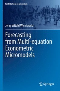 bokomslag Forecasting from Multi-equation Econometric Micromodels