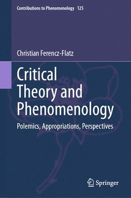 bokomslag Critical Theory and Phenomenology