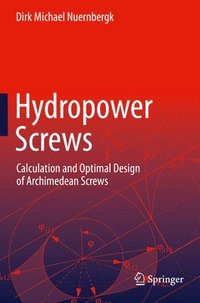 bokomslag Hydropower Screws