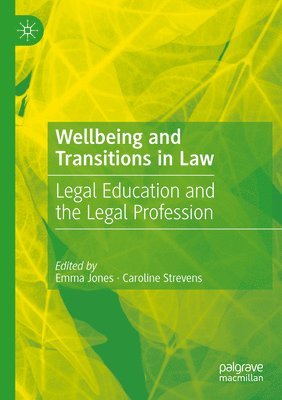 bokomslag Wellbeing and Transitions in Law