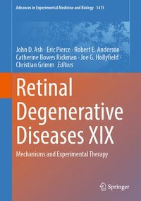 bokomslag Retinal Degenerative Diseases XIX