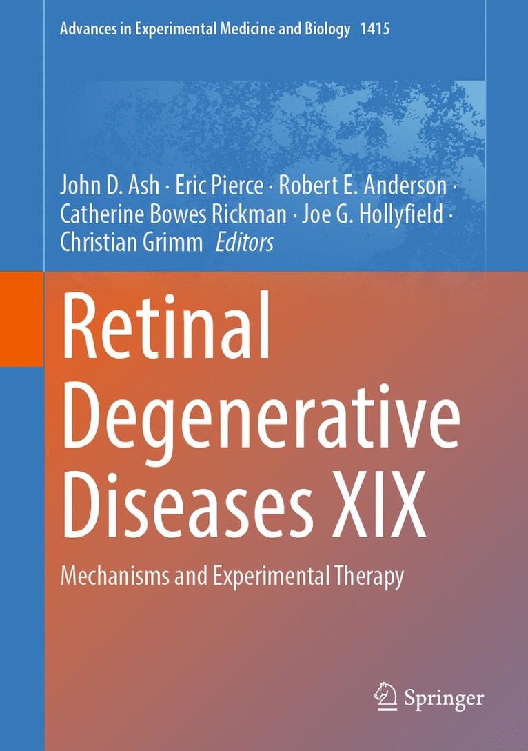 Retinal Degenerative Diseases XIX 1