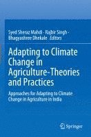 bokomslag Adapting to Climate Change in Agriculture-Theories and Practices