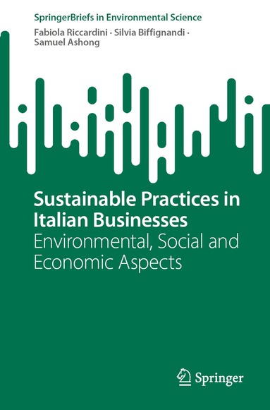 Fabiola Riccardini, Silvia Biffignandi, Samuel Ashong - Sustainable Practices in Italian Businesses, Häftad