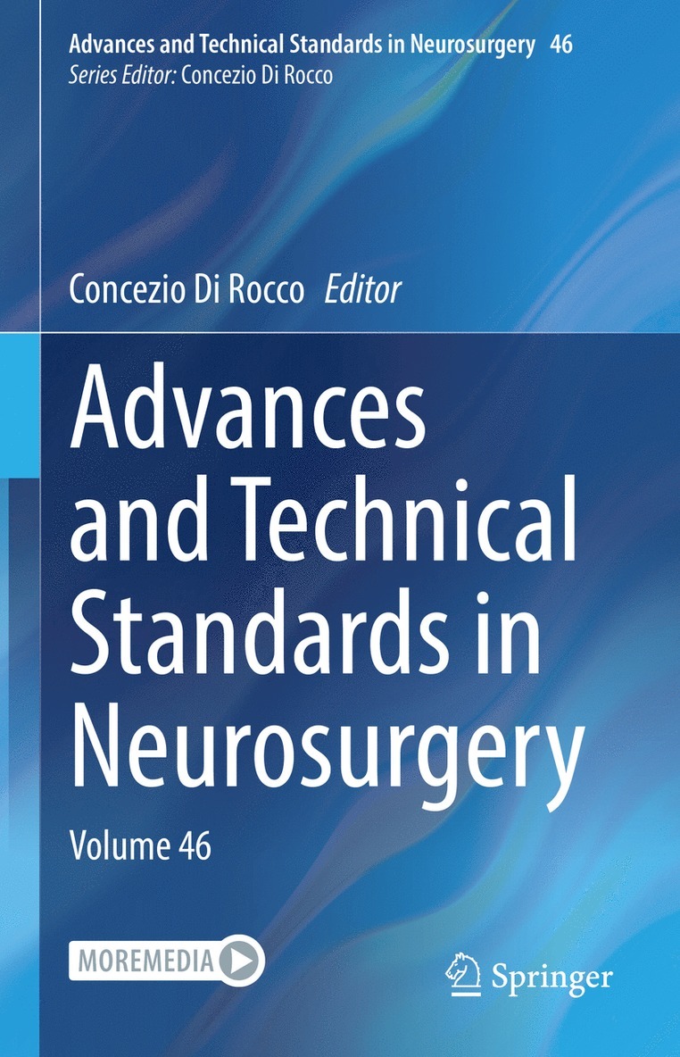 Concezio Di Rocco - Advances and Technical Standards in Neurosurgery, Inbunden