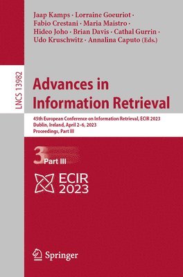 bokomslag Advances in Information Retrieval