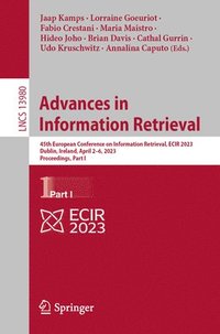 bokomslag Advances in Information Retrieval