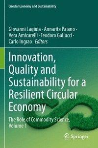 bokomslag Innovation, Quality and Sustainability for a Resilient Circular Economy