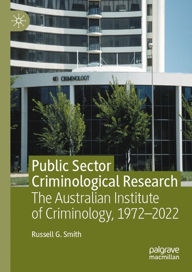 Russell G. Smith - Public Sector Criminological Research, Häftad
