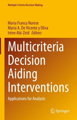 bokomslag Multicriteria Decision Aiding Interventions