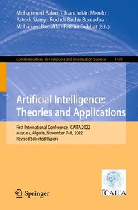 bokomslag Artificial Intelligence: Theories and Applications
