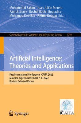 Artificial Intelligence: Theories and Applications 1