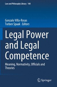 bokomslag Legal Power and Legal Competence