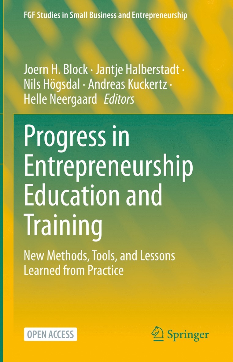 Progress in Entrepreneurship Education and Training 1